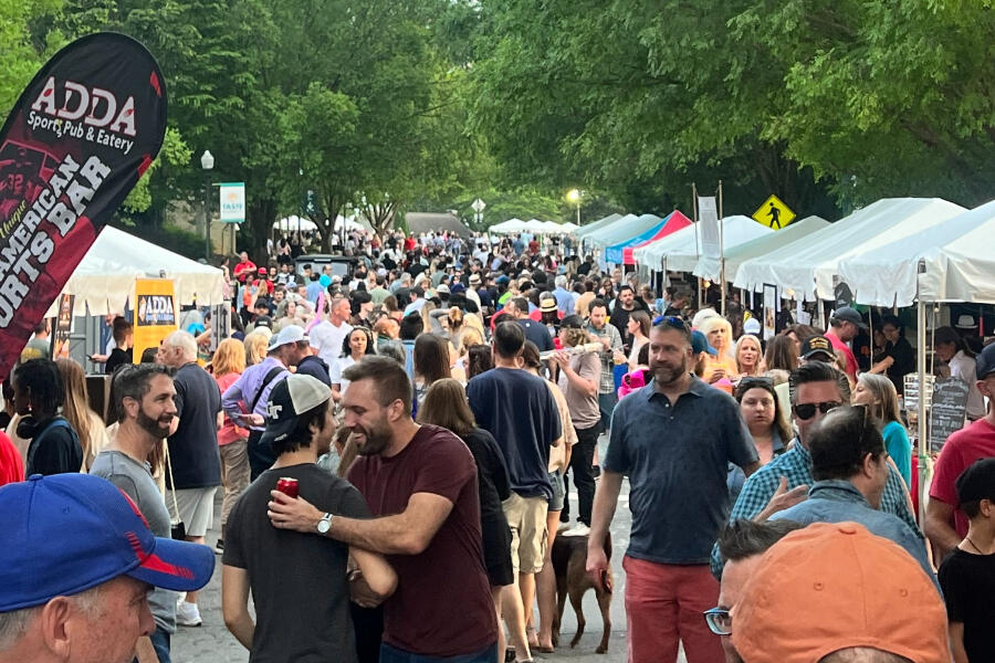 Where every tent tells a tantalizing tale.